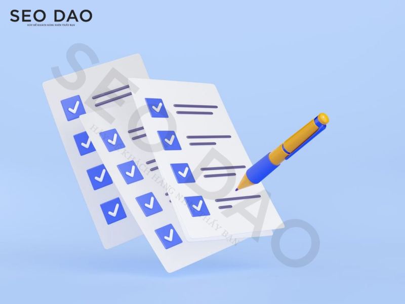 Checklist đánh giá proposal GEO