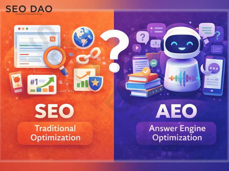 GEO và AEO khác nhau như thế nào?